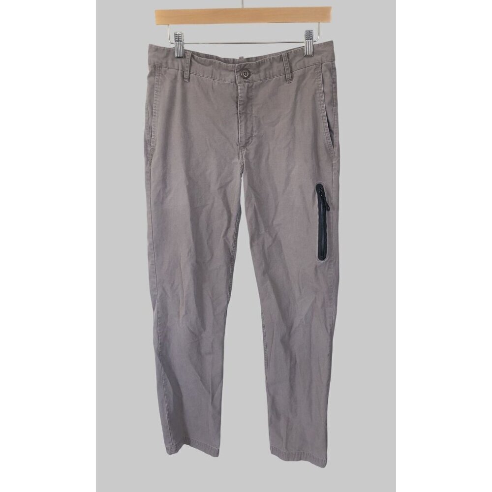 Nike Sportswear Casual Pants Mens M Gray Activewear Zip Pocket Athletic NSW